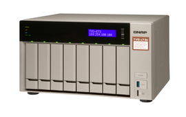 QNAP SMB STORAGE TVS-873e-8G-US 8-BAY NAS/ISCSI IP-SAN, AMD R SERIES QUAD-CORE 2.1GHZ, 8GB RAM, 10G-READY QNAP SMB STORAGE TVS-873e-8G-US 8-BAY NAS/ISCSI IP-SAN, AMD R SERIES QUAD-CORE 2.1GHZ, 8GB RAM, 10G-READY