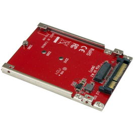 StarTech.com Tarjeta Adaptador PCI Express M.2 a U.2 SFF8639 para SSD NVMe M.2 - Conversor para SSD M.2 - Tarjeta Anfitrión para SSD M.2