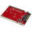 StarTech.com Tarjeta Adaptador PCI Express M.2 a U.2 SFF8639 para SSD NVMe M.2 - Conversor para SSD M.2 - Tarjeta Anfitrión para SSD M.2