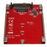 StarTech.com Tarjeta Adaptador PCI Express M.2 a U.2 SFF8639 para SSD NVMe M.2 - Conversor para SSD M.2 - Tarjeta Anfitrión para SSD M.2