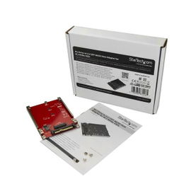 StarTech.com Tarjeta Adaptador PCI Express M.2 a U.2 SFF8639 para SSD NVMe M.2 - Conversor para SSD M.2 - Tarjeta Anfitrión para SSD M.2