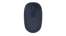 Microsoft ratón móvil inalámbrico 1850 - Ratón - diestro y zurdo - óptico - 3 botones - inalámbrico - 2.4 GHz - receptor inalámbrico USB - azul lana