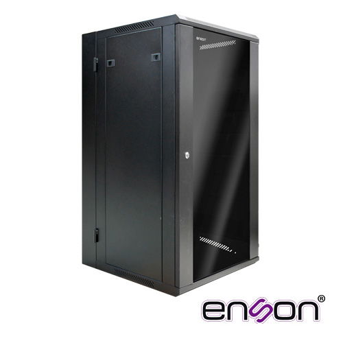 GABINETE DE PISO/PARED ENSON ENS-RKGU22PRO 22U PUERTA FRONTAL DE CRISTAL TEMPLADO CON CERRADURA DE SEGURIDAD PUERTA TRASERA ABATIBLE RANURAS DE VENTILACION EN LA PARTE SUPERIOR PARA 2 VENTILADORES DE 11 CM DIMENSIONES 550X600X1055MM GABINETE DE PISO/PARED ENSON ENS-RKGU22PRO 22U PUERTA FRONTAL DE CRISTAL TEMPLADO CON CERRADURA DE SEGURIDAD PUERTA TRASERA ABATIBLE RANURAS DE VENTILACION EN LA PARTE SUPERIOR PARA 2 VENTILADORES DE 11 CM DIMENSIONES 550X600X1055MM