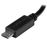 StarTech.com Cable USB OTG de 20cm - Cable Adaptador Micro USB a Mini USB - Macho a Macho
