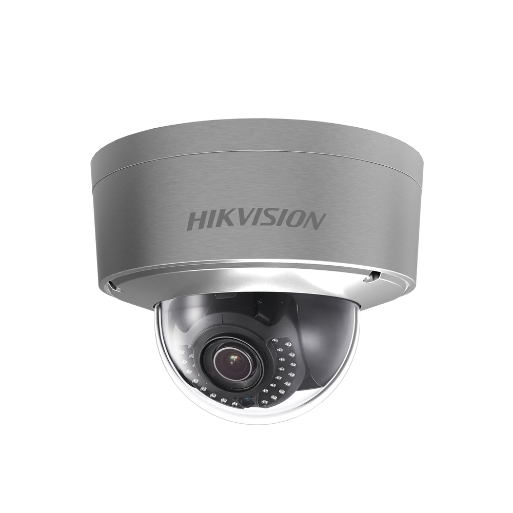 Domo IP 2 Megapixel / 30 mts IR / Anticorrosivo / Lente Mot. 2.8 - 12 mm / WDR 120 dB /Exterior IP67 / Onvif / PoE / 316L / C5-M / NEMA-4X