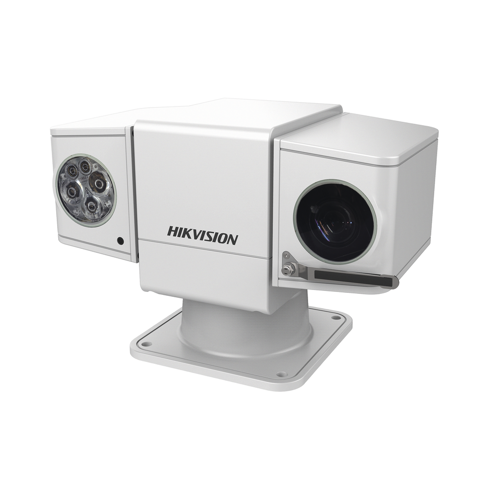 Punta de Poste IP PTZ 2 Megapixel / 23X Zoom / WDR 120 dB / 3D-DNR / 150 mts IR / Entrada-Salida audio y alarma / ROI / Hi-PoE / IP66