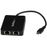 StarTech.com Adaptador de Red USB-C con Dos Puertos Ethernet Gigabit y Puerto Adicional USB (Type-A)