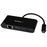 StarTech.com Adaptador Multipuertos USB-C de Red Ethernet con Hub de 3 Puertos USB 3.0 y Entrega de Potencia