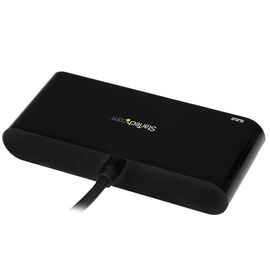 StarTech.com Adaptador Multipuertos USB-C de Red Ethernet con Hub de 3 Puertos USB 3.0 y Entrega de Potencia StarTech.com Adaptador Multipuertos USB-C de Red Ethernet con Hub de 3 Puertos USB 3.0 y Entrega de Potencia