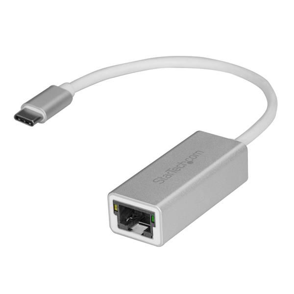 StarTech.com Adaptador de red USB-C a Gigabit - Plateado StarTech.com Adaptador de red USB-C a Gigabit - Plateado