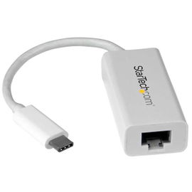 StarTech.com Adaptador de Red Gigabit USB-C - USB 3.1 Gen 1 (5 Gbps) - Blanco - Adaptador de red - USB-C - Gigabit Ethernet - blanco StarTech.com Adaptador de Red Gigabit USB-C - USB 3.1 Gen 1 (5 Gbps) - Blanco - Adaptador de red - USB-C - Gigabit Ethernet - blanco