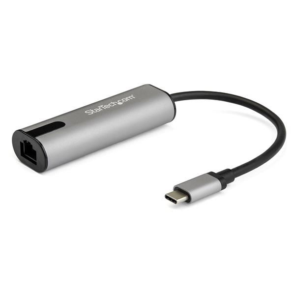 StarTech.com Adaptador de Red Ethernet USB-C a RJ45 2,5 Gigabit LAN - 2.5GBASE-T StarTech.com Adaptador de Red Ethernet USB-C a RJ45 2,5 Gigabit LAN - 2.5GBASE-T