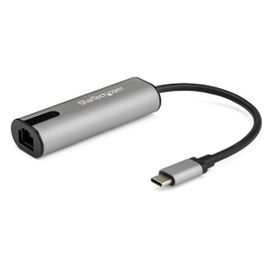 StarTech.com Adaptador de Red Ethernet USB-C a RJ45 2,5 Gigabit LAN - 2.5GBASE-T StarTech.com Adaptador de Red Ethernet USB-C a RJ45 2,5 Gigabit LAN - 2.5GBASE-T