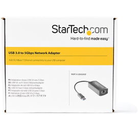 StarTech.com Adaptador de Red Ethernet USB-A a RJ45 5 Gigabit LAN - 5GBASE-T