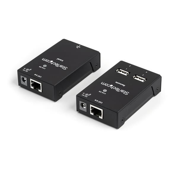 StarTech.com Extensor Alargador USB 2.0 de 4 puertos por cable Cat5 o Cat6 - Hasta 50 metros StarTech.com Extensor Alargador USB 2.0 de 4 puertos por cable Cat5 o Cat6 - Hasta 50 metros