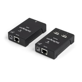 StarTech.com Extensor Alargador USB 2.0 de 4 puertos por cable Cat5 o Cat6 - Hasta 50 metros StarTech.com Extensor Alargador USB 2.0 de 4 puertos por cable Cat5 o Cat6 - Hasta 50 metros