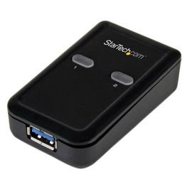 StarTech.com Conmutador Interruptor Compartidor USB 3.0 Sharing Switch - 1 Periférico - 2 Ordenadores StarTech.com Conmutador Interruptor Compartidor USB 3.0 Sharing Switch - 1 Periférico - 2 Ordenadores
