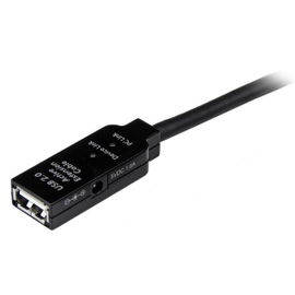 StarTech.com Cable de Extensión Alargador de 10m USB 2.0 Hi Speed Alta Velocidad Activo Amplificado - Macho a Hembra USB A - Negro - Cable alargador USB - USB (H) a USB (M) - USB 2.0 - 10 m - activo - negro - para P/N: LTUB1MBK, SVA5H2NEUA, UUSBOTG StarTech.com Cable de Extensión Alargador de 10m USB 2.0 Hi Speed Alta Velocidad Activo Amplificado - Macho a Hembra USB A - Negro - Cable alargador USB - USB (H) a USB (M) - USB 2.0 - 10 m - activo - negro - para P/N: LTUB1MBK, SVA5H2NEUA, UUSBOTG