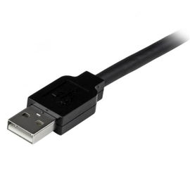 StarTech.com Cable de Extensión Alargador de 10m USB 2.0 Hi Speed Alta Velocidad Activo Amplificado - Macho a Hembra USB A - Negro - Cable alargador USB - USB (H) a USB (M) - USB 2.0 - 10 m - activo - negro - para P/N: LTUB1MBK, SVA5H2NEUA, UUSBOTG StarTech.com Cable de Extensión Alargador de 10m USB 2.0 Hi Speed Alta Velocidad Activo Amplificado - Macho a Hembra USB A - Negro - Cable alargador USB - USB (H) a USB (M) - USB 2.0 - 10 m - activo - negro - para P/N: LTUB1MBK, SVA5H2NEUA, UUSBOTG