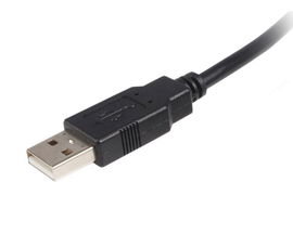 StarTech.com Cable USB de 2m para Impresora - USB A Macho a USB B Macho - Adaptador Negro StarTech.com Cable USB de 2m para Impresora - USB A Macho a USB B Macho - Adaptador Negro