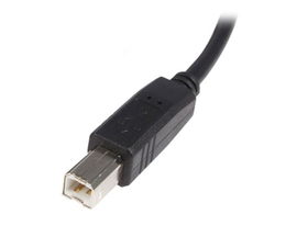 StarTech.com Cable USB de 2m para Impresora - USB A Macho a USB B Macho - Adaptador Negro StarTech.com Cable USB de 2m para Impresora - USB A Macho a USB B Macho - Adaptador Negro