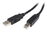 StarTech.com Cable USB de 3m para Impresora - 1x USB A Macho - 1x USB B Macho - Adaptador Negro