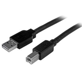 StarTech.com Cable 15 Metros 15m USB B Macho a USB A Macho Activo Amplificado USB 2.0 - Impresora