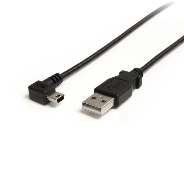 StarTech.com Cable de 0,9m Mini USB - USB A a Mini B Acodado a la Derecha