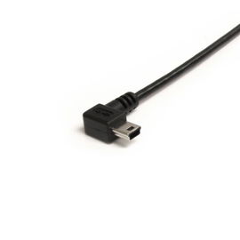 StarTech.com Cable de 0,9m Mini USB - USB A a Mini B Acodado a la Derecha