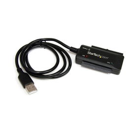 StarTech.com Adaptador Combo SATA IDE a USB 2.0 para Disco Duro y SSD con Alimentación - SATA - IDE - LP4 - USB A