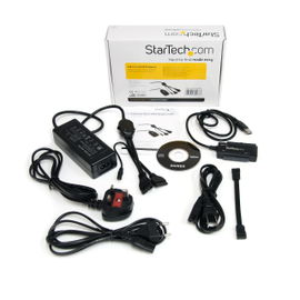 StarTech.com Adaptador Combo SATA IDE a USB 2.0 para Disco Duro y SSD con Alimentación - SATA - IDE - LP4 - USB A