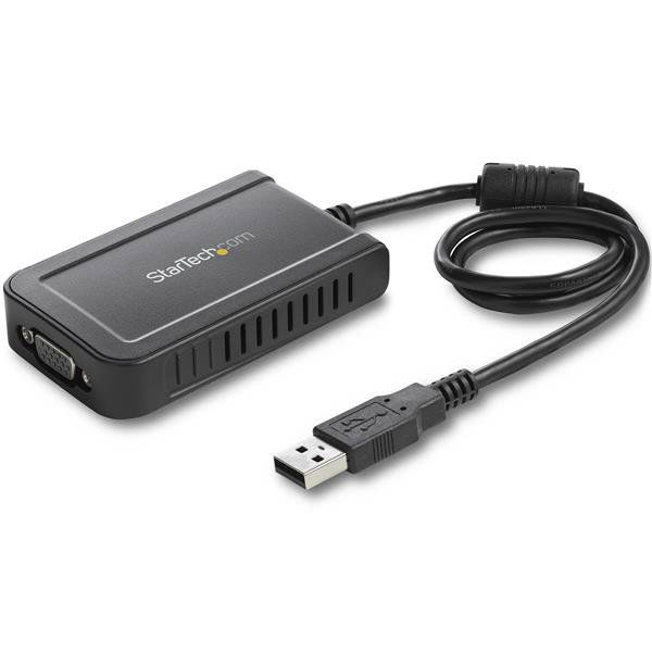 StarTech.com Adaptador de Vídeo Externo USB a VGA - Tarjeta Gráfica Externa Cable - 1920x1200