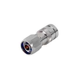 Conector N Macho de Compresion, en linea para LMR-400, CNT-400, RG-8/U, RF-400, Plata/Oro/Teflón. Conector N Macho de Compresion, en linea para LMR-400, CNT-400, RG-8/U, RF-400, Plata/Oro/Teflón.