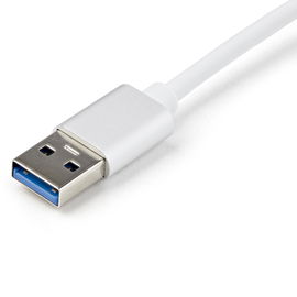 StarTech.com Adaptador de Red Ethernet Gigabit Externo USB 3.0 - Plateado