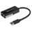 StarTech.com Adaptador Tarjeta de Red NIC Externa USB 3.0 de 1 Puerto Gigabit Ethernet RJ45 y Puerto USB - Negro