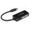 StarTech.com Adaptador Tarjeta de Red NIC Externa USB 3.0 de 1 Puerto Gigabit Ethernet RJ45 y Puerto USB - Negro