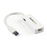 StarTech.com Adaptador Tarjeta de Red NIC Externa USB 3.0 de 1 Puerto Gigabit Ethernet RJ45 y Puerto USB - Blanco