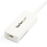 StarTech.com Adaptador Tarjeta de Red NIC Externa USB 3.0 de 1 Puerto Gigabit Ethernet RJ45 y Puerto USB - Blanco