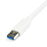 StarTech.com Adaptador Tarjeta de Red NIC Externa USB 3.0 de 1 Puerto Gigabit Ethernet RJ45 y Puerto USB - Blanco