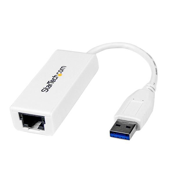 StarTech.com Adaptador Tarjeta de Red Externa NIC USB 3.0 a 1 Puerto Gigabit Ethernet 1Gbps RJ45 USBA Blanco StarTech.com Adaptador Tarjeta de Red Externa NIC USB 3.0 a 1 Puerto Gigabit Ethernet 1Gbps RJ45 USBA Blanco