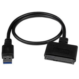 StarTech.com Cable adaptador USB 3.1 (10 Gbps) a SATA para unidades de disco - Controlador de almacenamiento - 2.5 StarTech.com Cable adaptador USB 3.1 (10 Gbps) a SATA para unidades de disco - Controlador de almacenamiento - 2.5