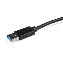 StarTech.com USB 3.0 to Dual HDMI Adapter, 1x 4K 30Hz & 1x 1080p, External Video & Graphics Card, USB Type-A to HDMI Dual Monitor Display Adapter Dongle, Supports Windows Only, Black - USB to Dual HDMI Adapter (USB32HD2) - Cable adaptador - Conforme 