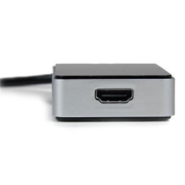 StarTech.com Adaptador de Vídeo Externo USB 3.0 a HDMI con Hub USB 1 Puerto - Tarjeta Gráfica Cable - 1080p StarTech.com Adaptador de Vídeo Externo USB 3.0 a HDMI con Hub USB 1 Puerto - Tarjeta Gráfica Cable - 1080p