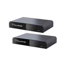 Kit extensor HDMI de 120 metros con loop HDbitT, Cat 5e/6 / Soporta hasta 253 Rx / Protocolo HDbitT, compatible con HDCP.