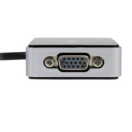 StarTech.com Adaptador de Vídeo Externo USB 3.0 a VGA con Hub USB 1 Puerto - Tarjeta Gráfica Cable - 1080p StarTech.com Adaptador de Vídeo Externo USB 3.0 a VGA con Hub USB 1 Puerto - Tarjeta Gráfica Cable - 1080p
