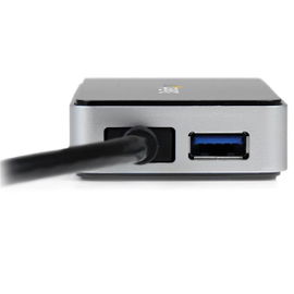StarTech.com Adaptador de Vídeo Externo USB 3.0 a VGA con Hub USB 1 Puerto - Tarjeta Gráfica Cable - 1080p StarTech.com Adaptador de Vídeo Externo USB 3.0 a VGA con Hub USB 1 Puerto - Tarjeta Gráfica Cable - 1080p