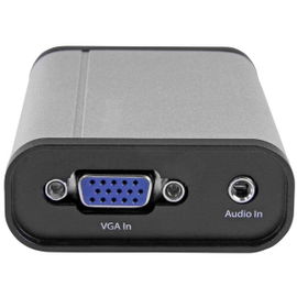 StarTech.com Capturadora de Vídeo USB 3.0 a VGA - 1080p 60fps - Aluminio StarTech.com Capturadora de Vídeo USB 3.0 a VGA - 1080p 60fps - Aluminio