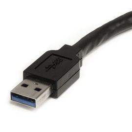 StarTech.com Cable Extensor Alargador USB 3.0 SuperSpeed Activo de 10m - USB A Macho a Hembra - Negro - Cable alargador USB - USB Tipo A (M) a USB Tipo A (H) - USB 3.0 - 10 m - activo - negro - para P/N: PEXUSB3S42V, PEXUSB3S44V, S352BU33HR, SVA5H2NE StarTech.com Cable Extensor Alargador USB 3.0 SuperSpeed Activo de 10m - USB A Macho a Hembra - Negro - Cable alargador USB - USB Tipo A (M) a USB Tipo A (H) - USB 3.0 - 10 m - activo - negro - para P/N: PEXUSB3S42V, PEXUSB3S44V, S352BU33HR, SVA5H2NE