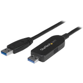 StarTech.com Cable de Transferencia de Datos USB 3.0 para ordenadores Mac y Windows - PC a PC StarTech.com Cable de Transferencia de Datos USB 3.0 para ordenadores Mac y Windows - PC a PC