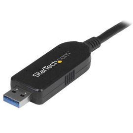 StarTech.com Cable de Transferencia de Datos USB 3.0 para ordenadores Mac y Windows - PC a PC StarTech.com Cable de Transferencia de Datos USB 3.0 para ordenadores Mac y Windows - PC a PC